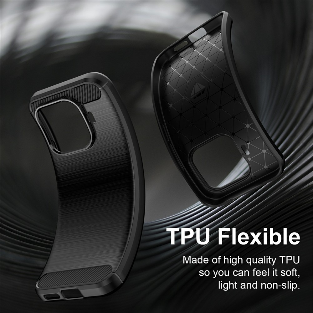 Coque pour Xiaomi 17T, OEM, Carbon Black, Noire