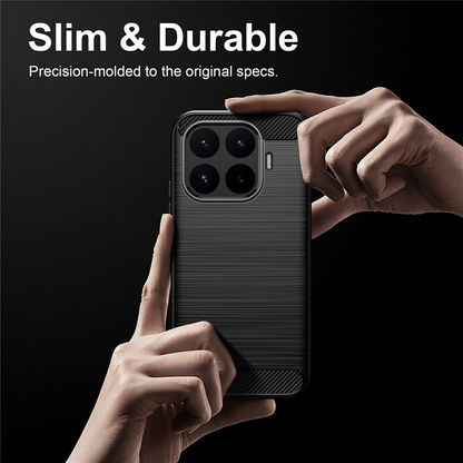 Coque pour Xiaomi 17T, OEM, Carbon Black, Noire