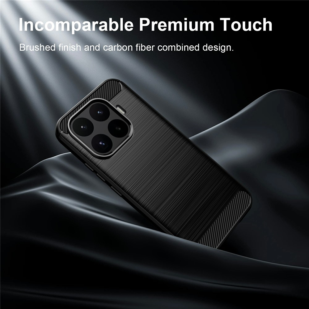 Coque pour Xiaomi 17T, OEM, Carbon Black, Noire