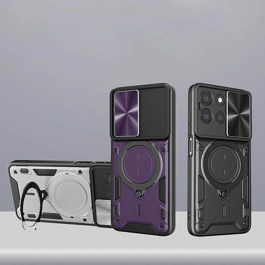 Coque pour Xiaomi 17T Pro, Techsuit, CamGuard Pro, Violet