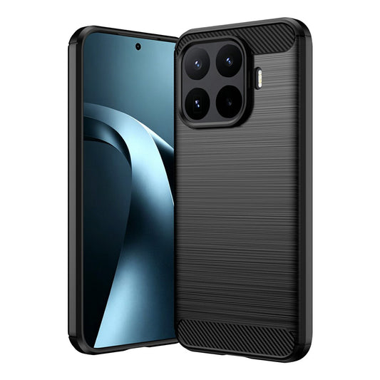 Coque pour Xiaomi 17T Pro, Techsuit, Carbone, Noire