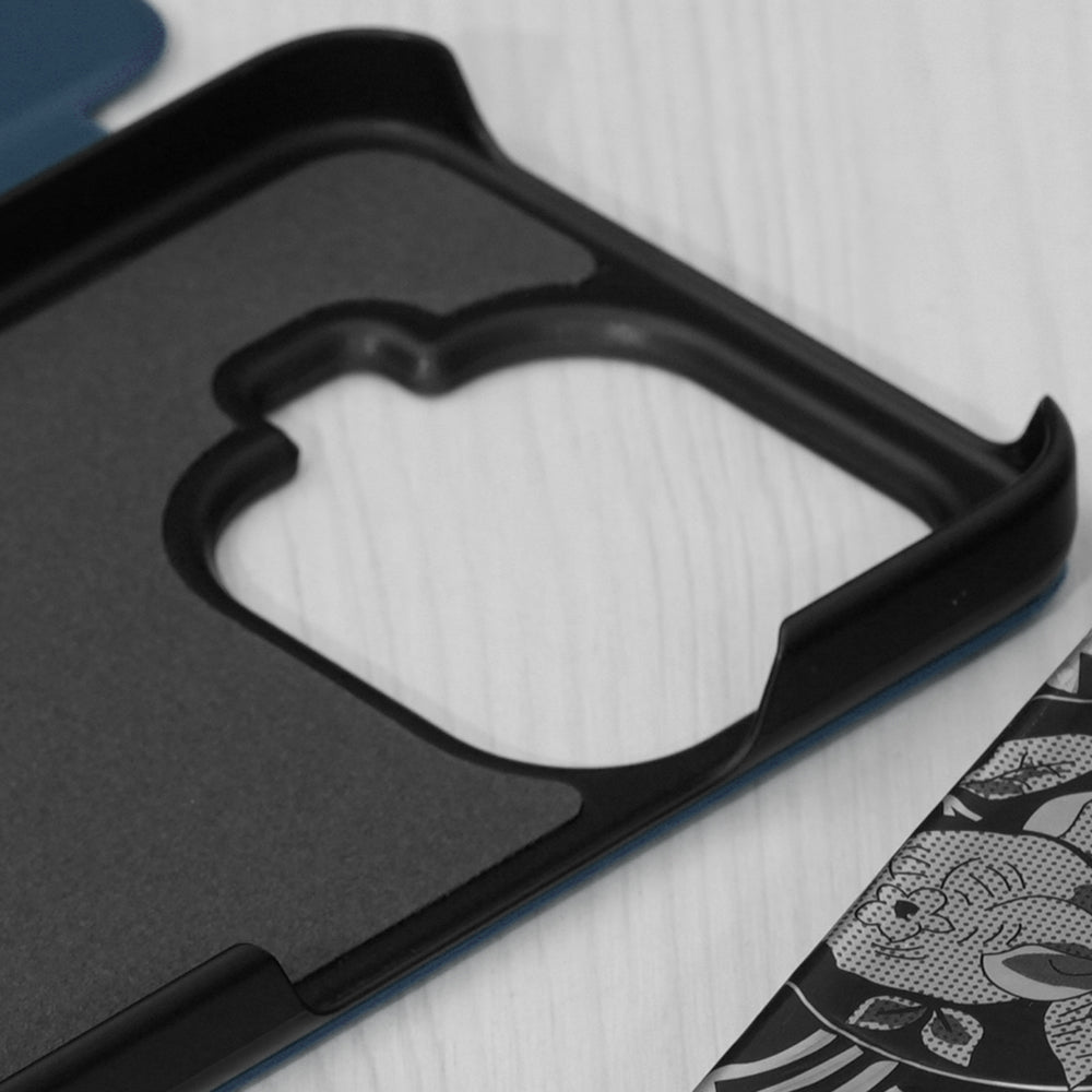 Coque pour Xiaomi 17T Pro, Techsuit, eFold, Bleu Foncé