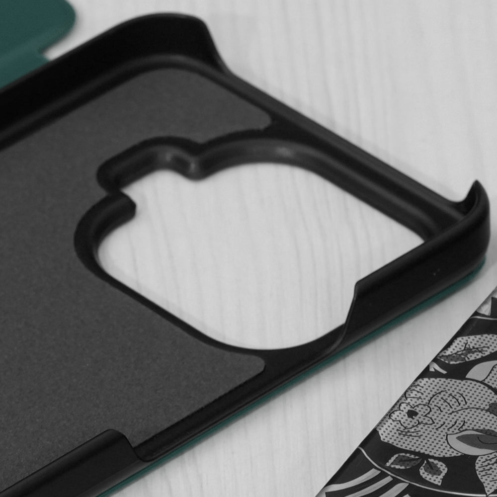 Coque pour Xiaomi 17T Pro, Techsuit, eFold, Vert Foncé
