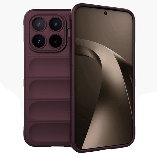Coque pour Xiaomi 17T Pro, Techsuit, Magic Shield, Bordeaux