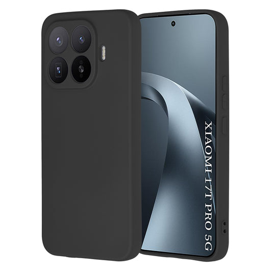 Coque pour Xiaomi 17T Pro, Techsuit, SoftFlex, Noire