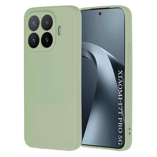 Coque pour Xiaomi 17T Pro, Techsuit, SoftFlex, Vert Clair