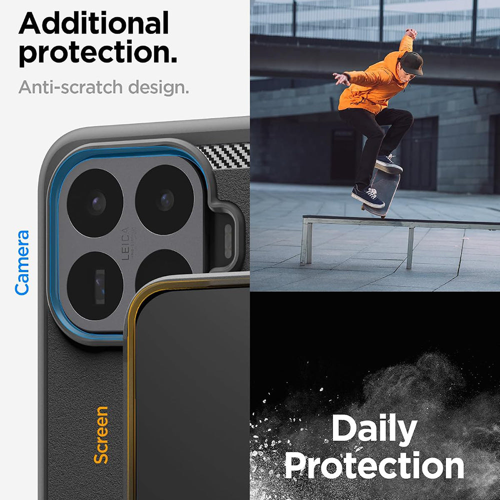 Coque pour Xiaomi 17T, Spigen, Rugged Armor, Noire ACS11870