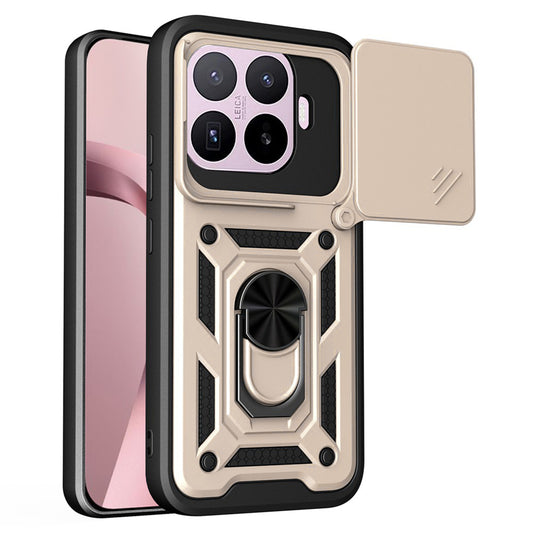 Coque pour Xiaomi 17T, Techsuit, CamShield, Dorée