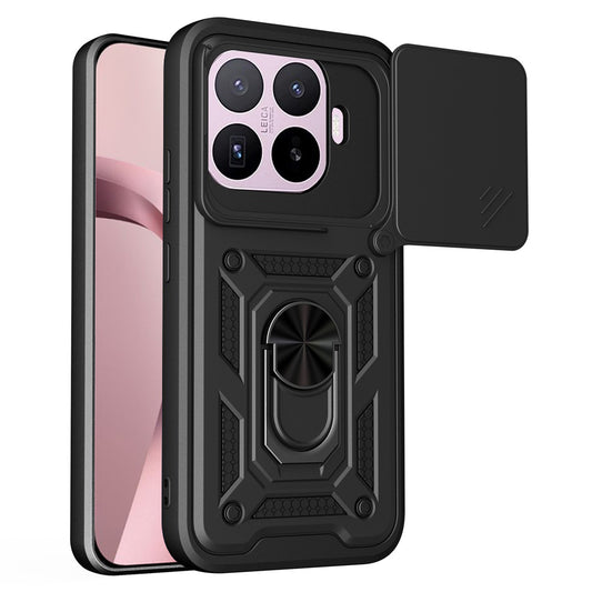 Coque pour Xiaomi 17T, Techsuit, CamShield, Noire