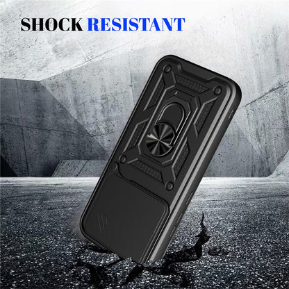 Coque pour Xiaomi 17T, Techsuit, CamShield, Noire