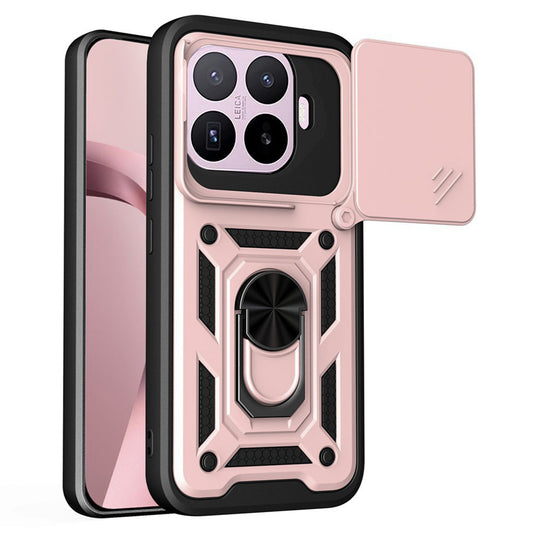 Coque pour Xiaomi 17T, Techsuit, CamShield, Rose Doré