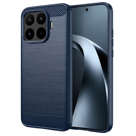 Coque pour Xiaomi 17T, Techsuit, Carbone, Bleue
