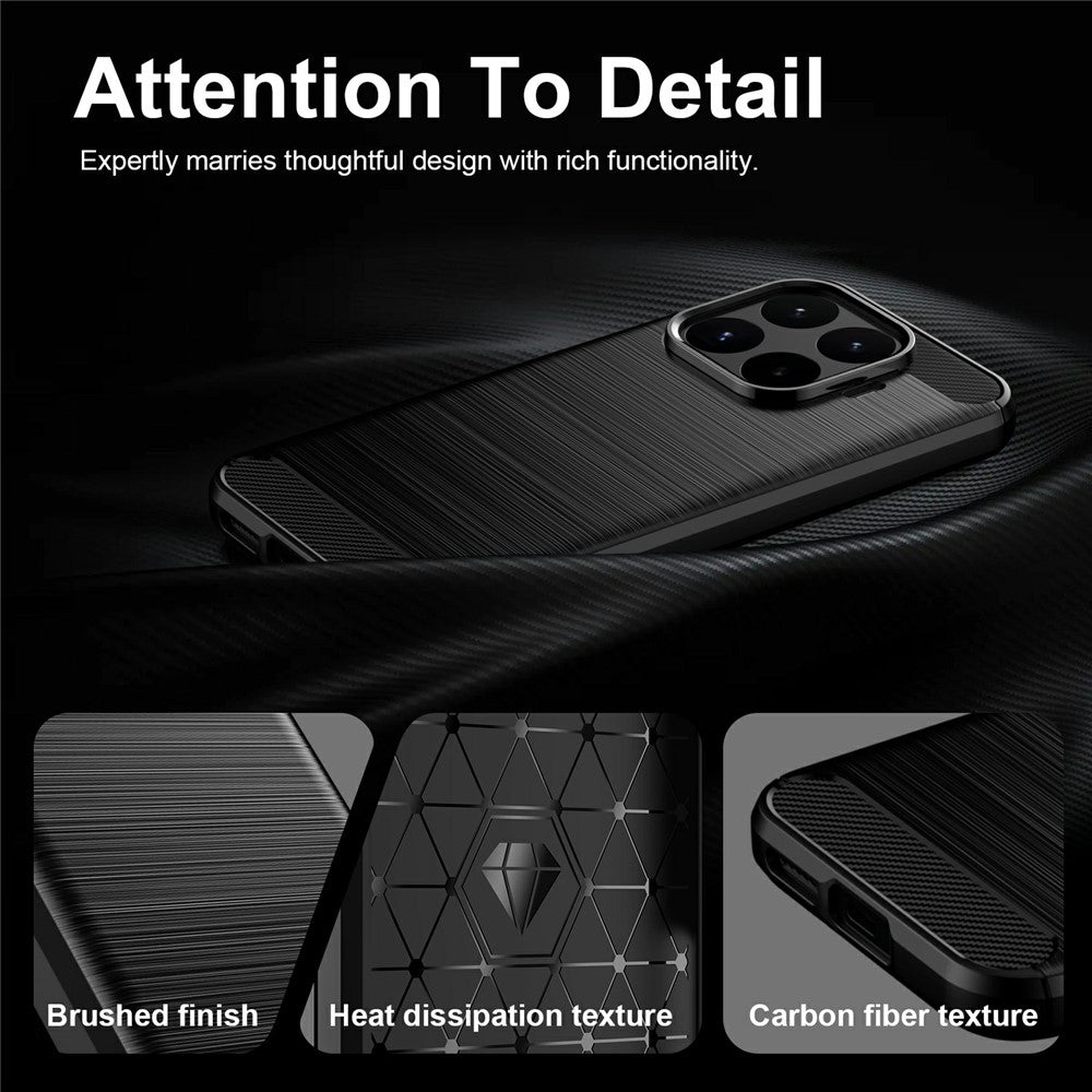 Case for Xiaomi 17T, Techsuit, Carbon, Blue
