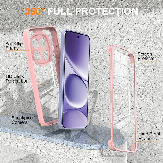 Coque pour Xiaomi 17T, Techsuit, ColorVerse 360, Rose