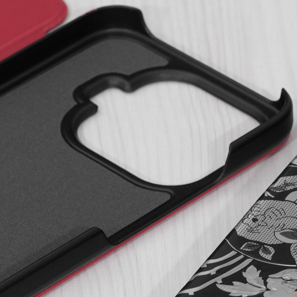 Coque pour Xiaomi 17T, Techsuit, eFold, Rouge