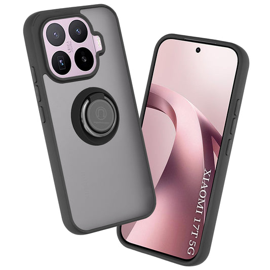 Coque pour Xiaomi 17T, Techsuit, Glinth, Noire