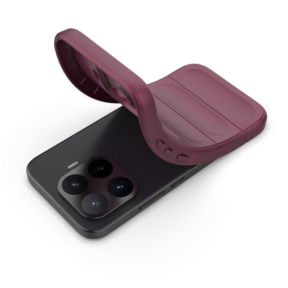 Coque pour Xiaomi 17T, Techsuit, Magic Shield, Bordeaux