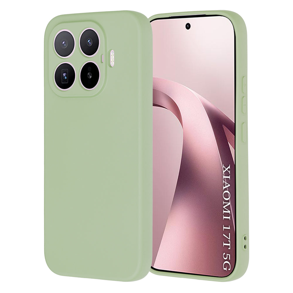 Coque pour Xiaomi 17T, Techsuit, SoftFlex, Vert Clair
