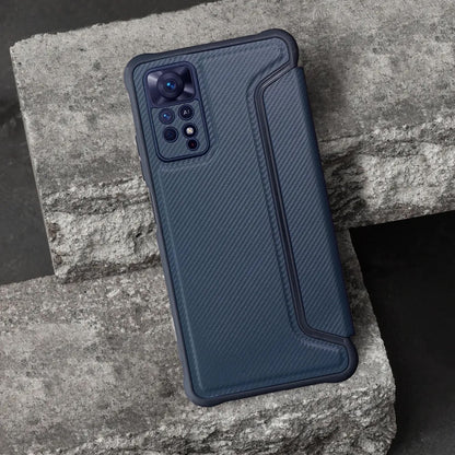 Coque pour Xiaomi Poco C75 5G / C75 / Redmi 14C, OEM, Razor Book, Bleue