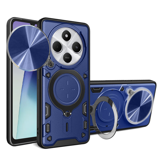 Coque pour Xiaomi Poco C75 / Redmi 14C, Techsuit, CamGuard Pro, Bleue