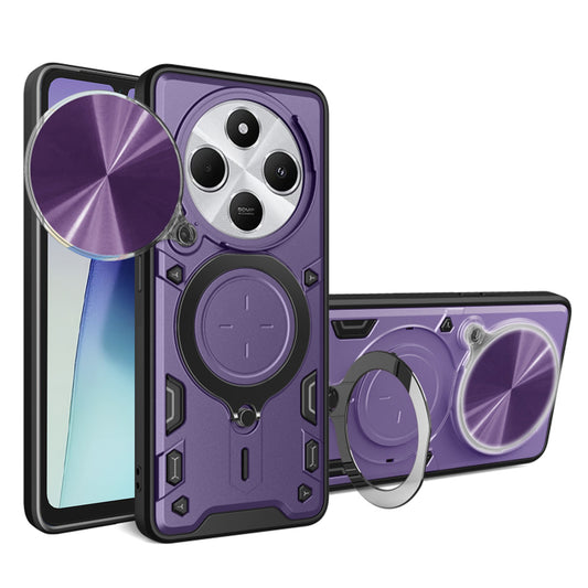 Coque pour Xiaomi Poco C75 / Redmi 14C, Techsuit, CamGuard Pro, Violet