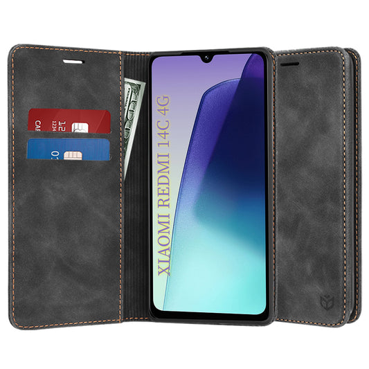 Coque pour Xiaomi Poco C75 / Redmi 14C, Techsuit, Confy, Noire