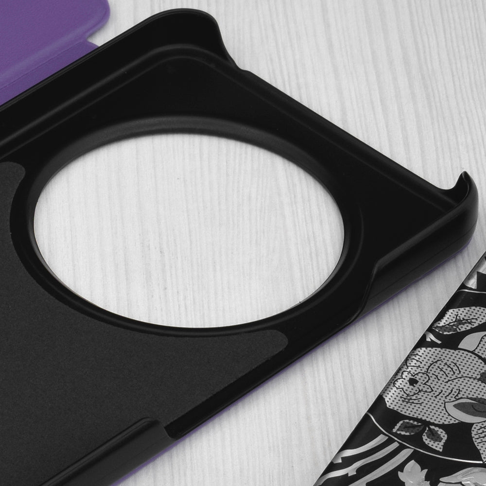 Coque pour Xiaomi Poco C75 / Redmi 14C, Techsuit, eFold, Violet