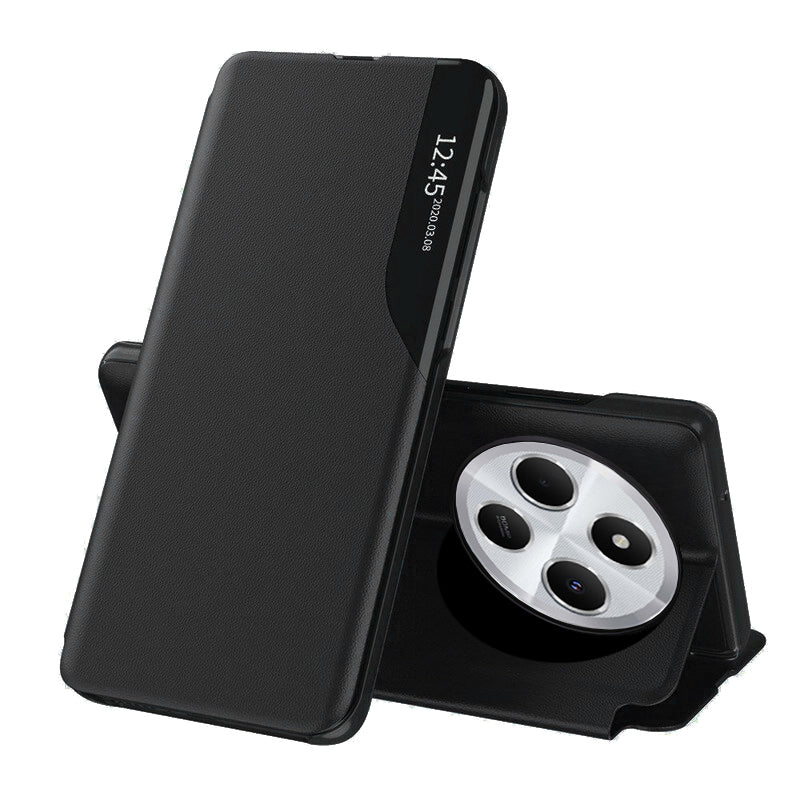 Case for Xiaomi Poco C75 / Redmi 14C, Techsuit, eFold, Black