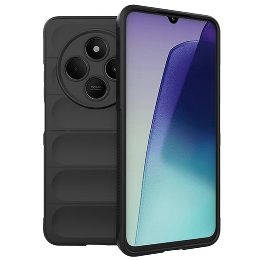 Coque pour Xiaomi Poco C75 / Redmi 14C, Techsuit, Magic Shield, Noire