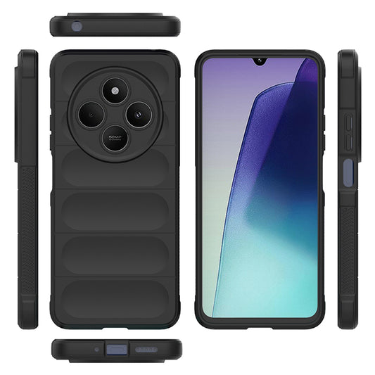 Coque pour Xiaomi Poco C75 / Redmi 14C, Techsuit, Magic Shield, Bordeaux