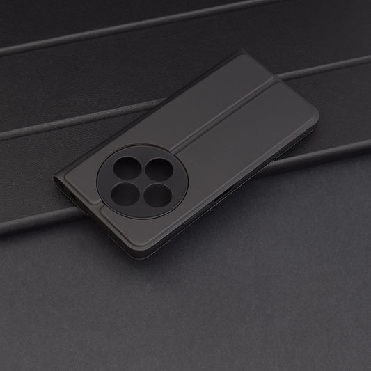 Coque pour Xiaomi Poco C75 / Redmi 14C, Techsuit, Magskin Book, Noire