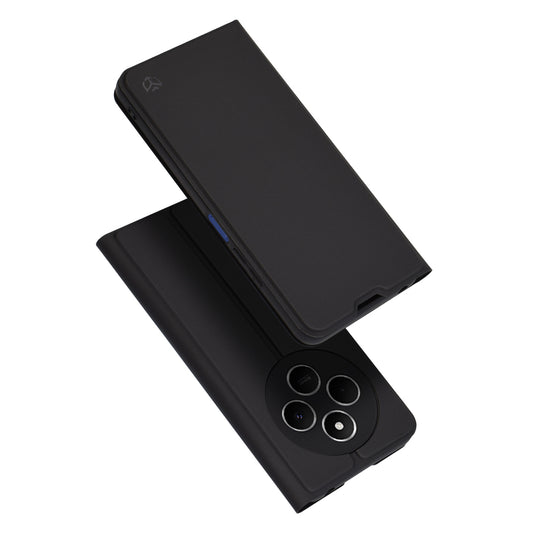 Coque pour Xiaomi Poco C75 / Redmi 14C, Techsuit, Magskin Book, Noire