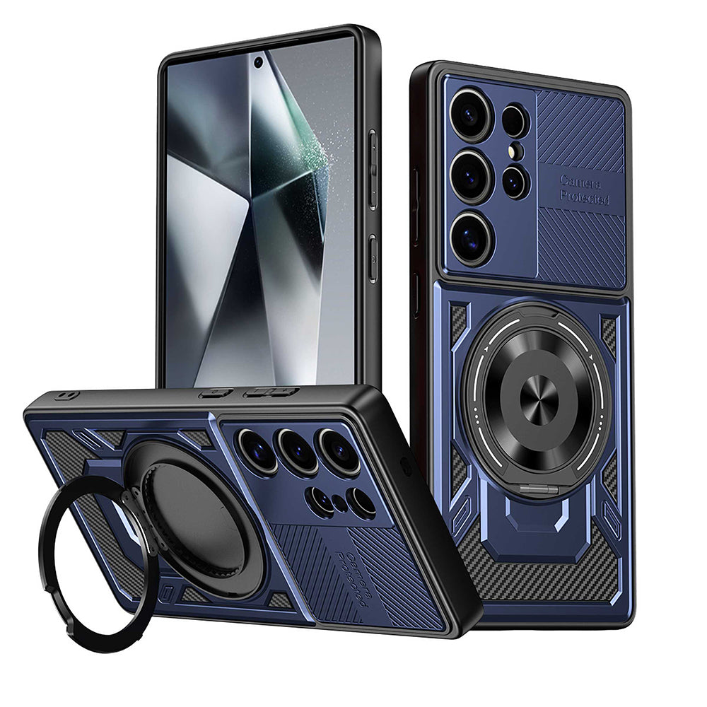 Coque pour Xiaomi Poco C75 / Redmi 14C, Techsuit, RuggedCam, Bleue