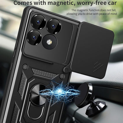 Coque pour Xiaomi Poco F6 Pro, Techsuit, CamShield, Vert