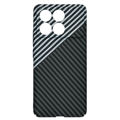 Coque pour Xiaomi Poco F6 Pro, Techsuit, Carbonite FiberShell, Noir Gris