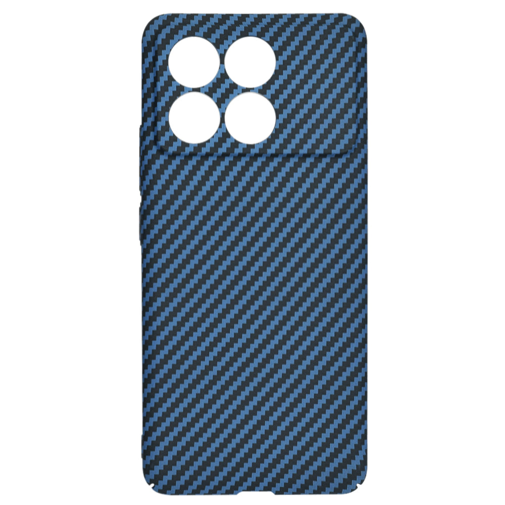 Coque pour Xiaomi Poco F6 Pro, Techsuit, Carbonite FiberShell, Turquoise