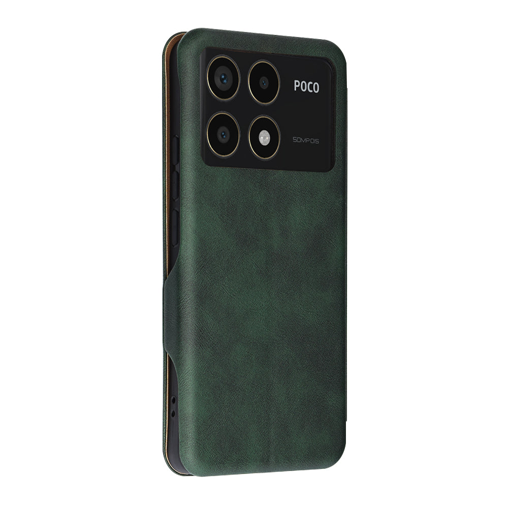 Coque pour Xiaomi Poco F6 Pro, Techsuit, Safe Wallet Plus, Vert