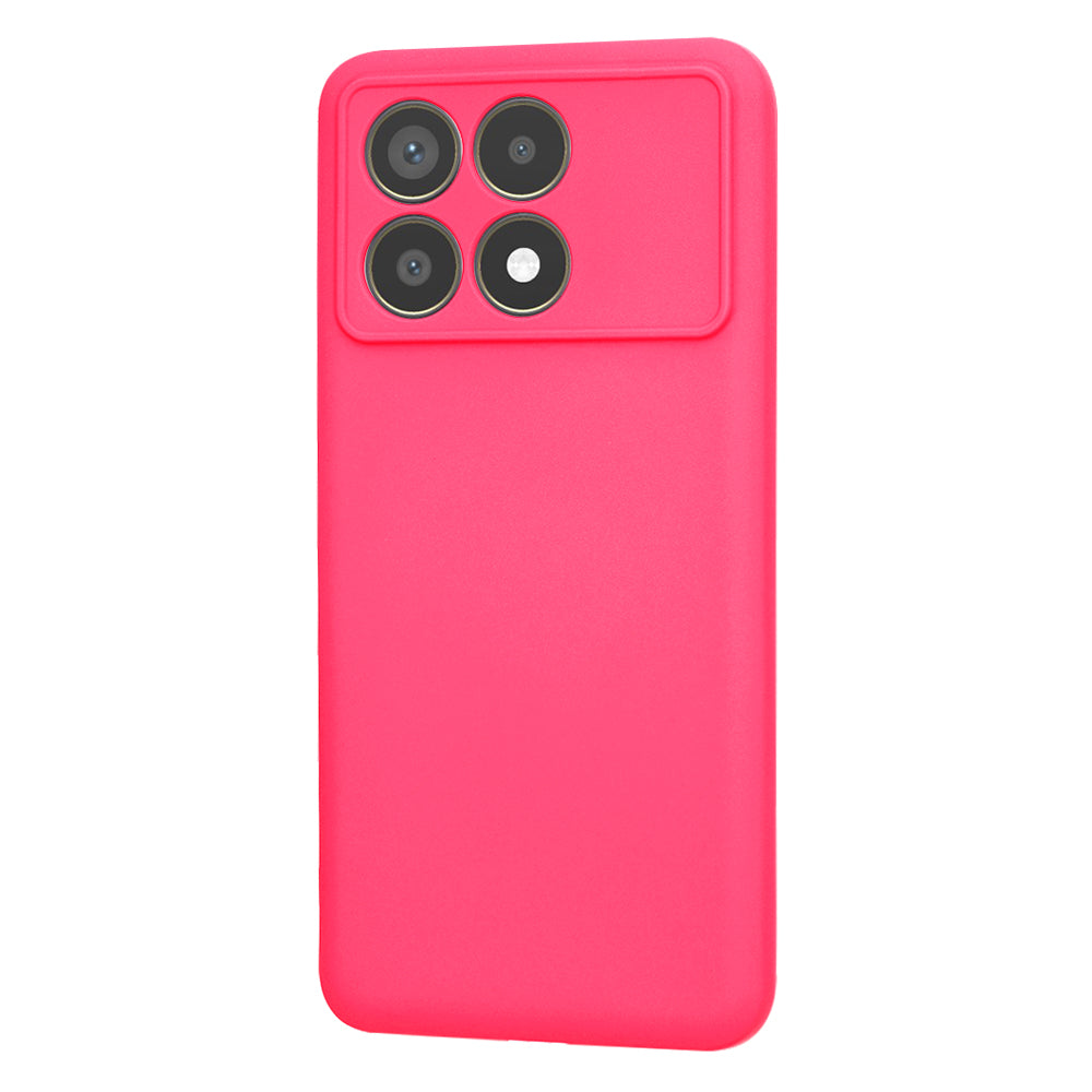 Coque pour Xiaomi Poco F6 Pro, Techsuit, SoftFlex, Rose Foncé