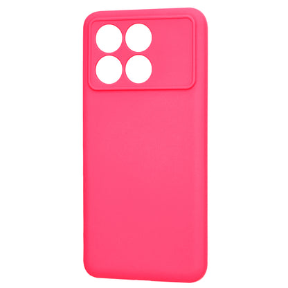 Coque pour Xiaomi Poco F6 Pro, Techsuit, SoftFlex, Rose Foncé