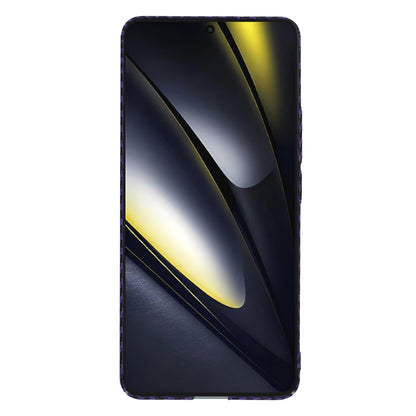 Coque pour Xiaomi Poco F6, Techsuit, Carbonite FiberShell, Violet
