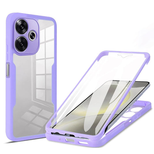 Coque pour Xiaomi Poco F6, Techsuit, ColorVerse 360, Violet