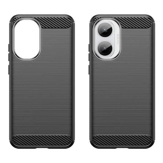 Coque pour Xiaomi Poco F7, Techsuit, Carbone, Noire