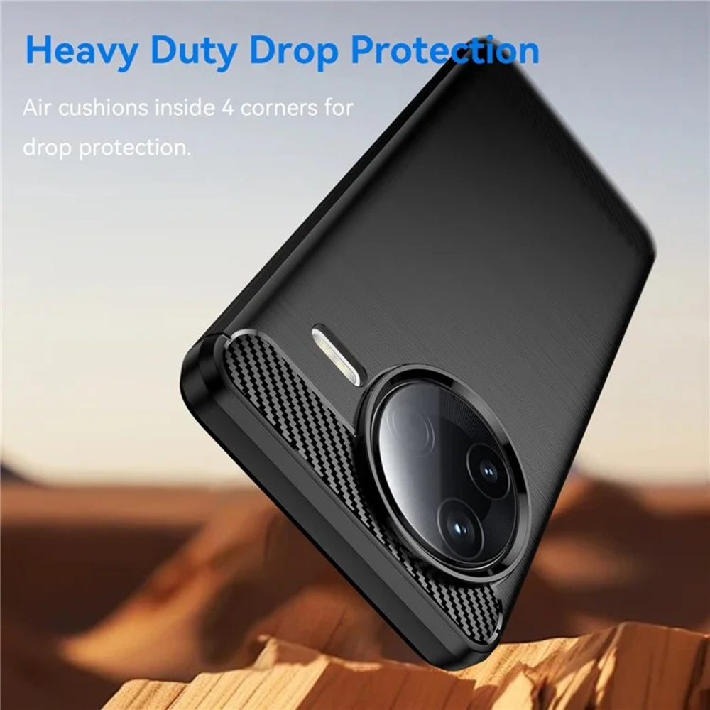 Case for Xiaomi Poco F7 Ultra, Techsuit, Carbon, Black