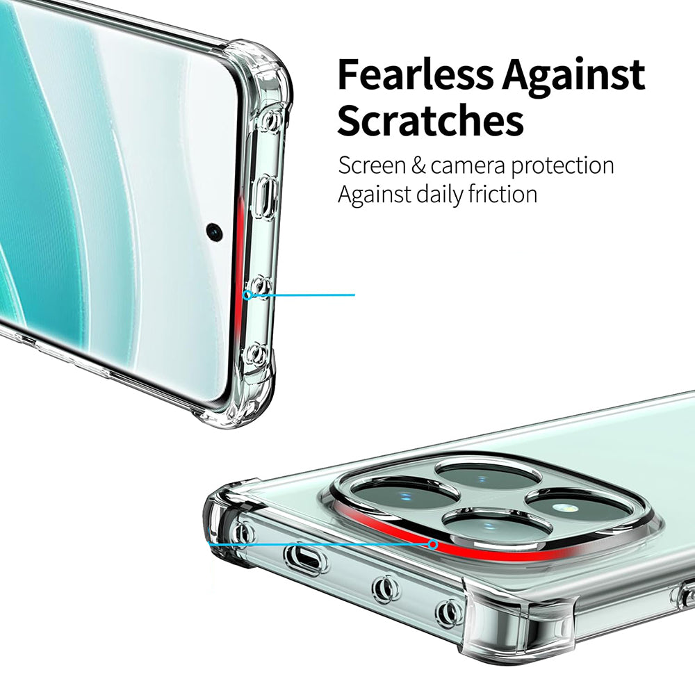 Case for Xiaomi Poco F7 Ultra, Techsuit, Shockproof Clear, Transparent