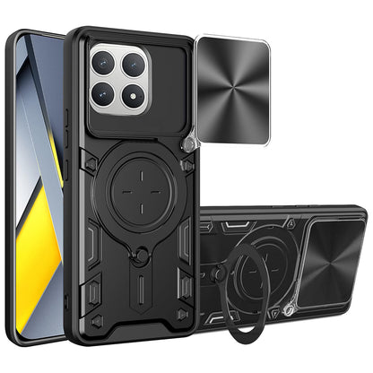 Étui pour Xiaomi Poco F8 Pro, Techsuit, CamGuard Pro, Noir