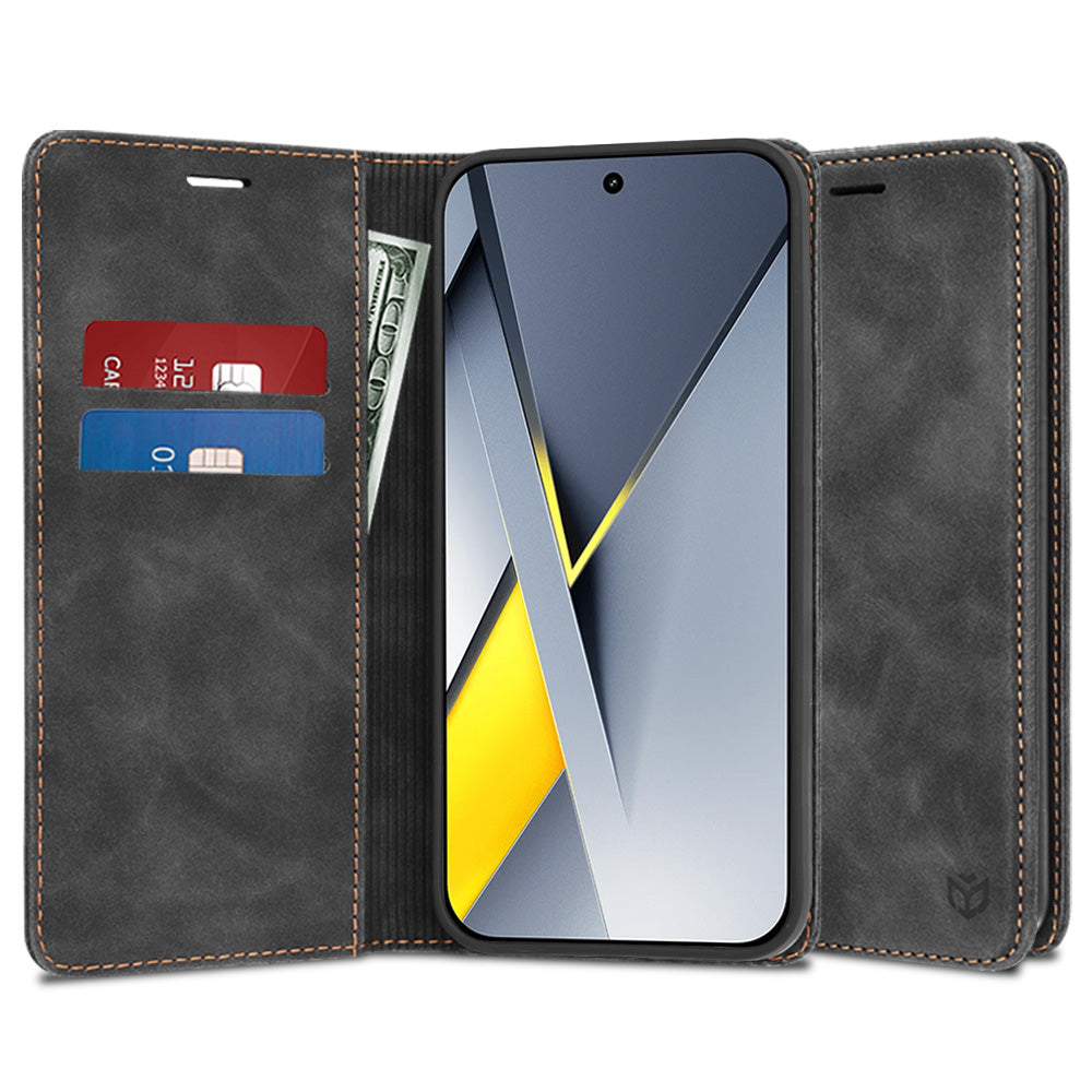Étui pour Xiaomi Poco F8 Pro, Techsuit, Confy, Noir.