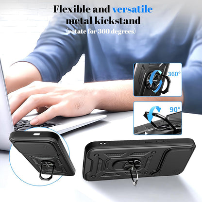 Étui pour Xiaomi Poco F8 Ultra, Techsuit, CamShield, Bleu