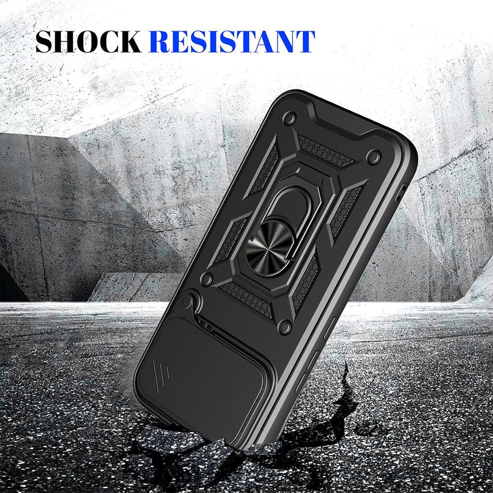 Étui pour Xiaomi Poco F8 Ultra, Techsuit, CamShield, Noir