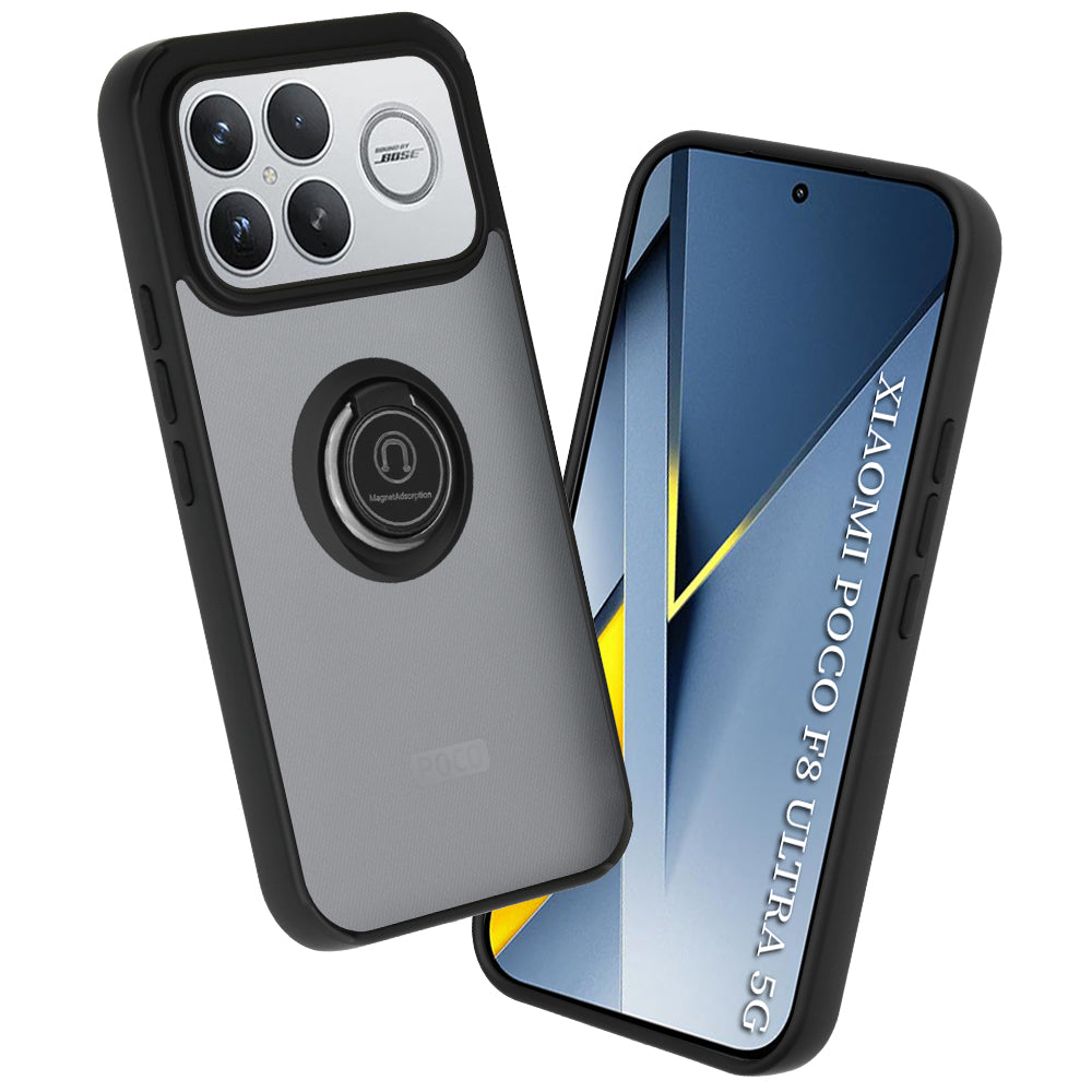 Étui pour Xiaomi Poco F8 Ultra, Techsuit, Glinth, Noir