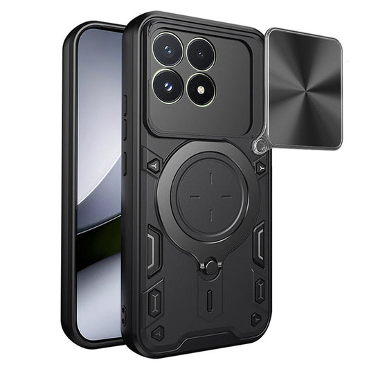 Coque pour Xiaomi Poco F9 Pro, Techsuit, CamGuard Pro, noire